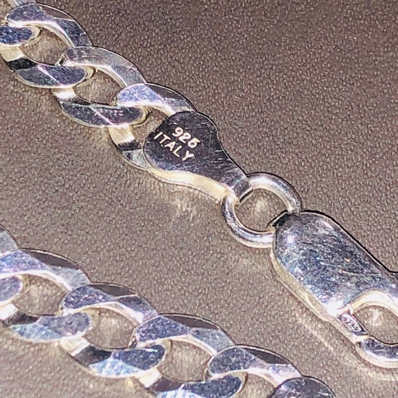 Solid not plated Cuban link chain & bracelet huge Black Friday sale! Best gift! - Picture 9 of 11